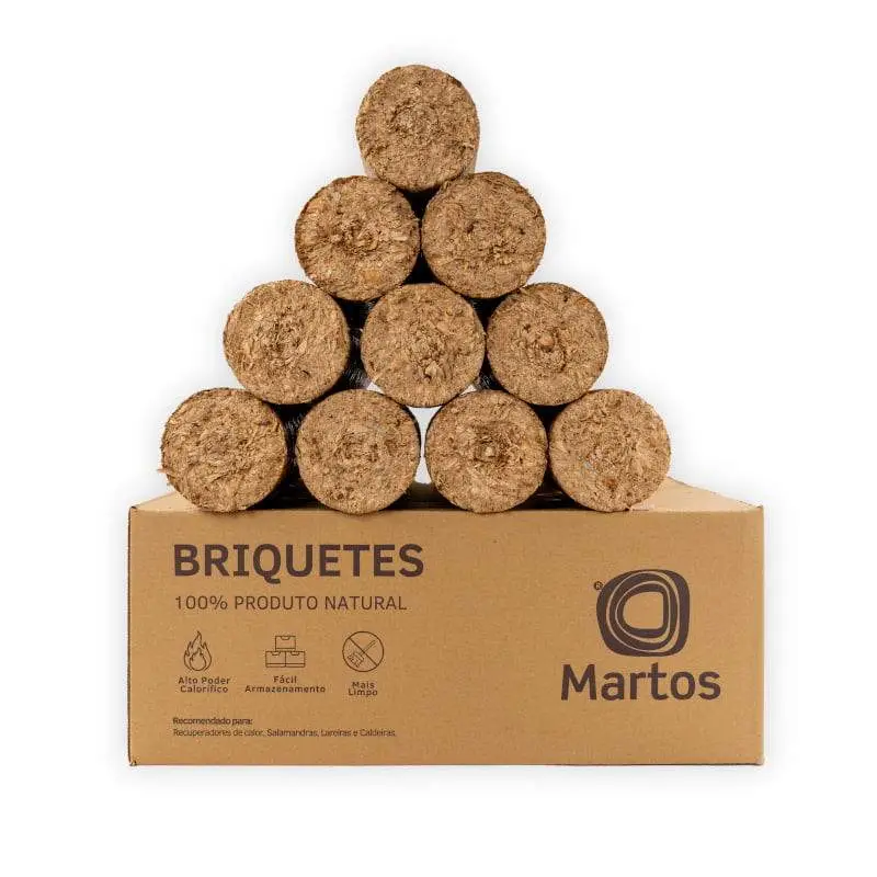Palete de Briquetes Martos – 110 Caixas (9 kg cada) thumbnail 2